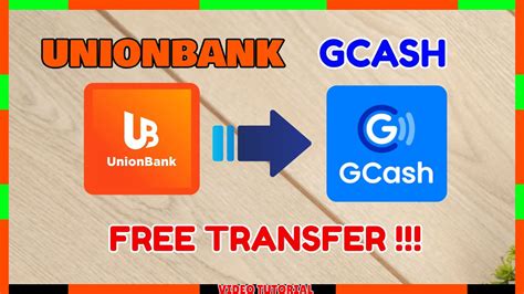 how to transfer from unionbank to gcash